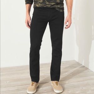 Hollister Advanced Stretch No-Fade Black Jeans